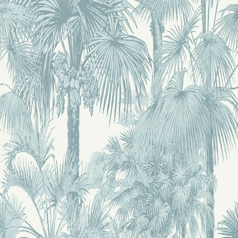 T10104 Palm Botanical Tropics Wallpaper By Thibaut