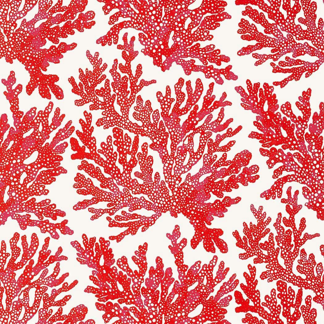 T10120 Marine Coral Tropics Wallpaper By Thibaut