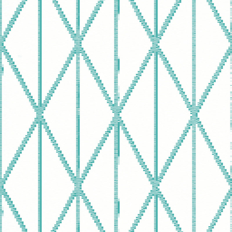 T10132 Box Kite Tropics Wallpaper By Thibaut