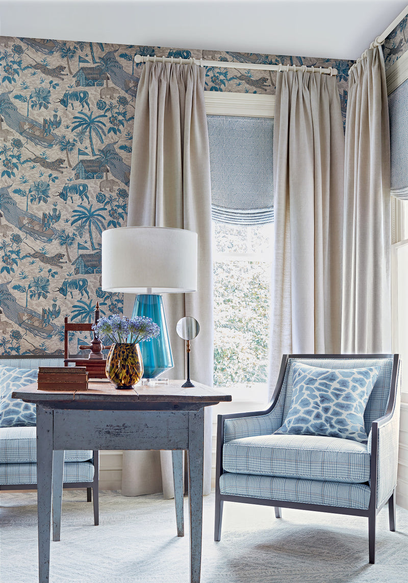 T10231 Tiger Reserve Colony Wallpaper By Thibaut