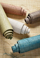 T10301 Mackinac White Grasscloth Resource 7 Wallpaper by Thibaut