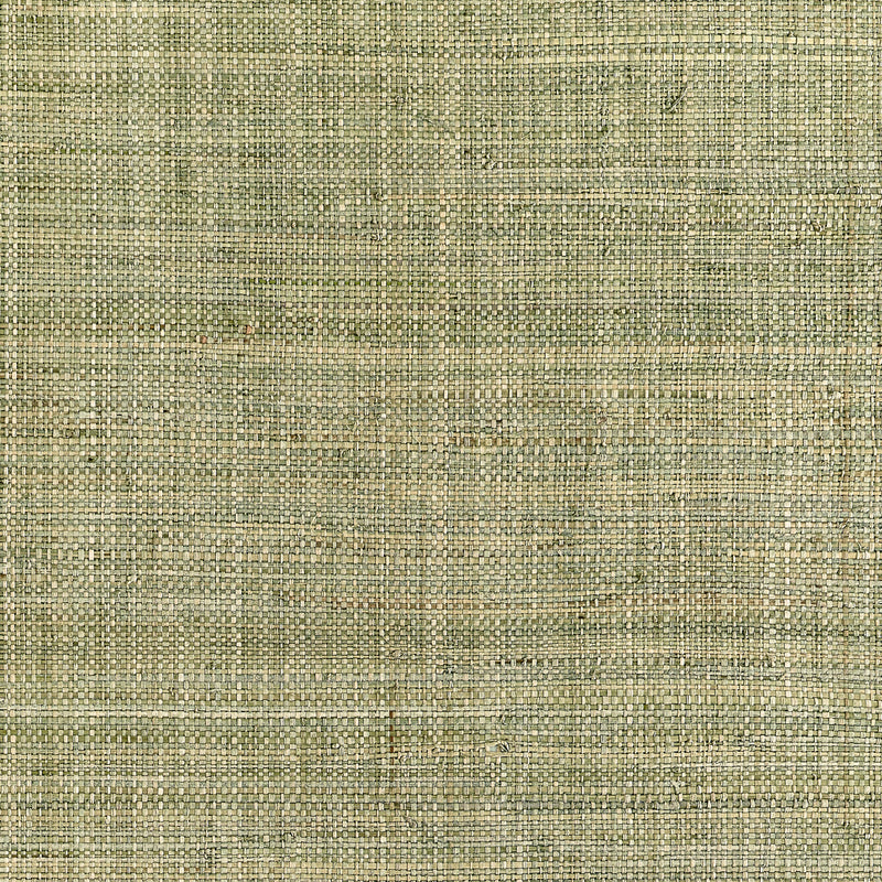 T10302 Mackinac Sage Grasscloth Resource 7 Wallpaper by Thibaut
