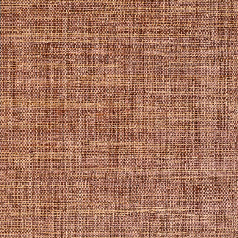 T10305 Mackinac Terracotta Grasscloth Resource 7 Wallpaper by Thibaut