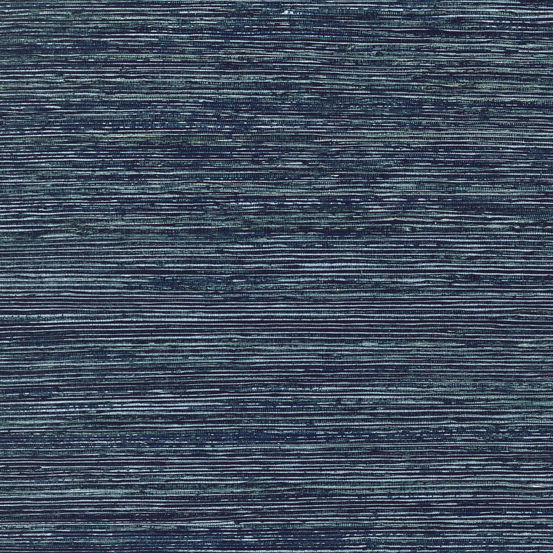 T10313 Maroma Navy Grasscloth Resource 7 Wallpaper by Thibaut