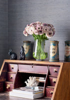 T10332 Montgomery Weave Lavender Grasscloth Resource 7 Wallpaper by Thibaut