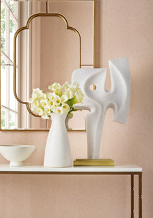 T10334 West Brook Blush Grasscloth Resource 7 Wallpaper by Thibaut