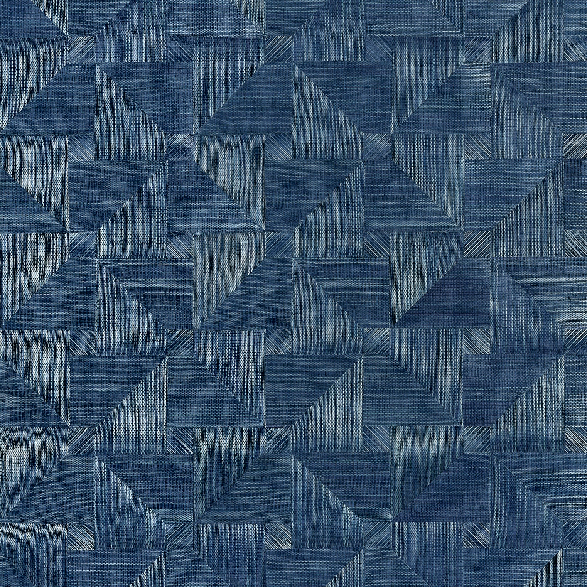 T10341 Bali Weave Navy Grasscloth Resource 7 Wallpaper by Thibaut