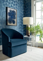T10341 Bali Weave Navy Grasscloth Resource 7 Wallpaper by Thibaut