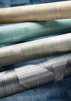 T10342 Bali Weave Black Grasscloth Resource 7 Wallpaper by Thibaut