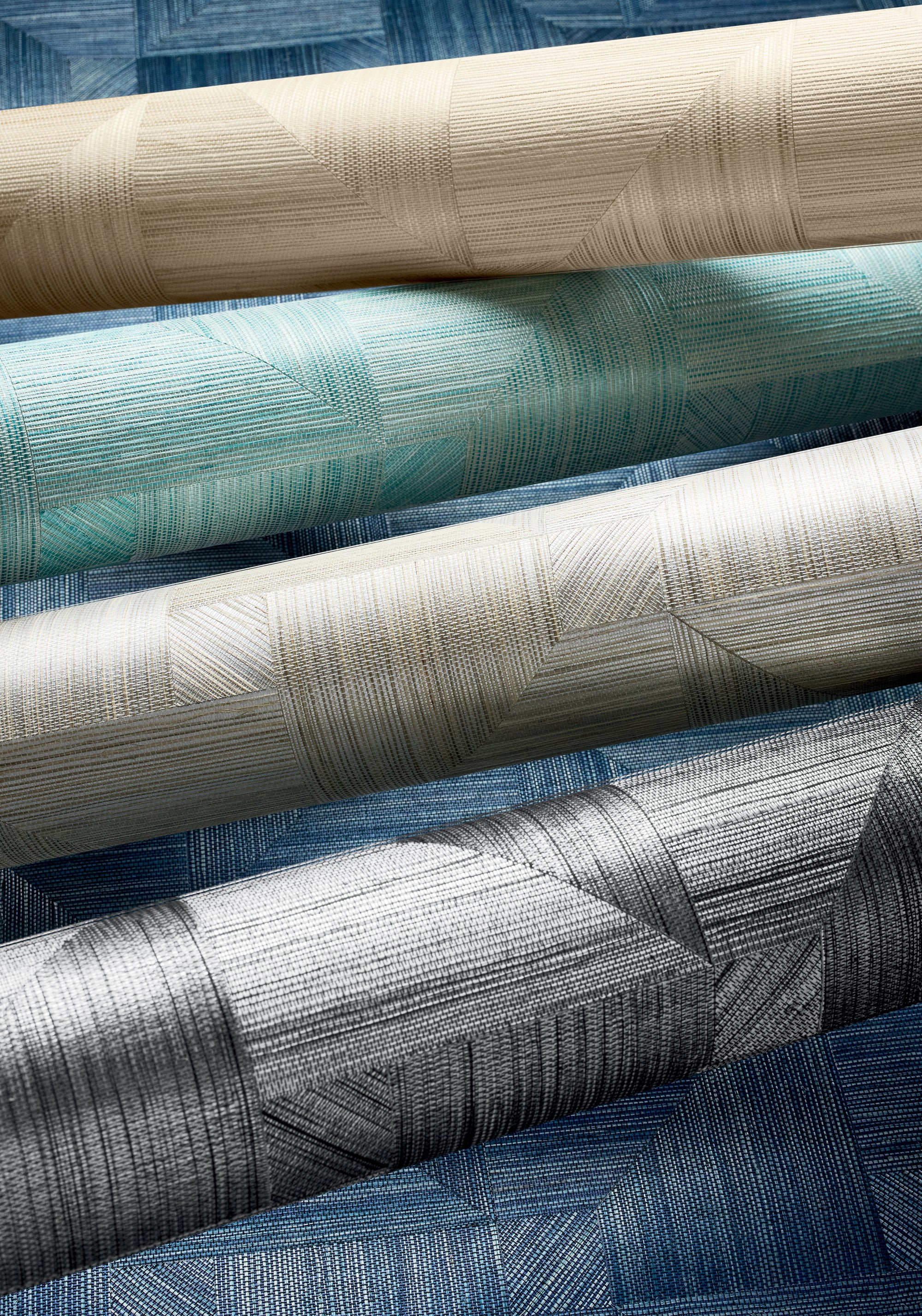 T10342 Bali Weave Black Grasscloth Resource 7 Wallpaper by Thibaut