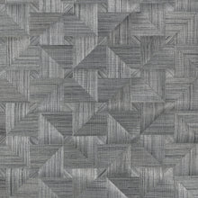 T10342 Bali Weave Black Grasscloth Resource 7 Wallpaper by Thibaut