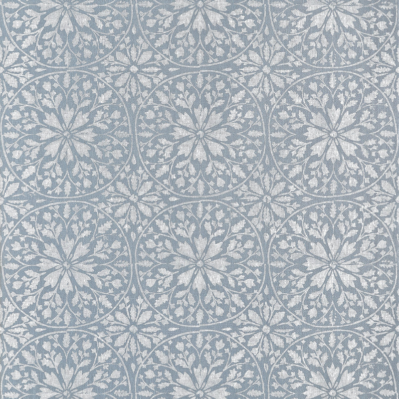T10383 New England Sky Blue Grasscloth Resource 7 Wallpaper by Thibaut