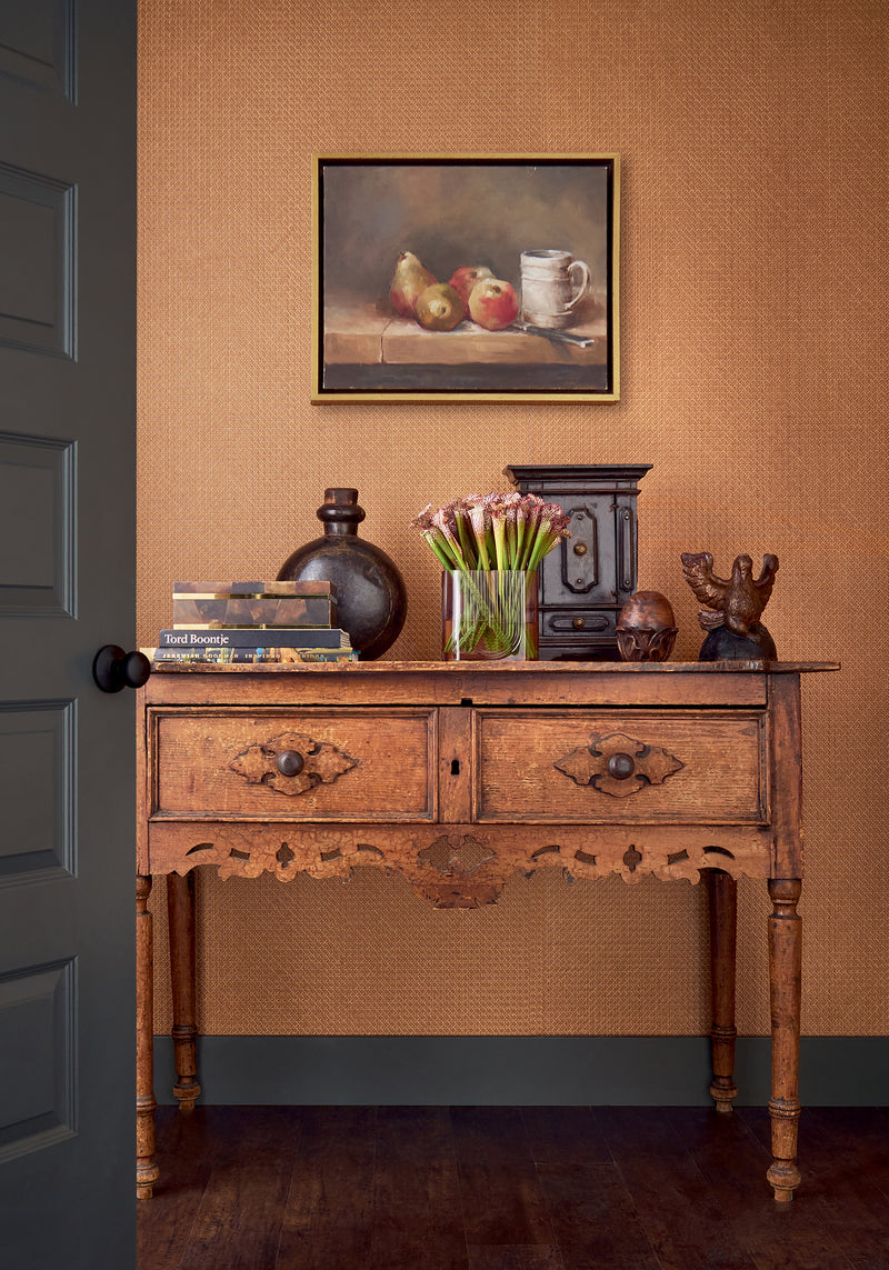 T10387 Paper Rattan Saddle Grasscloth Resource 7 Wallpaper by Thibaut