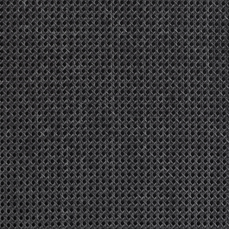 T10394 Paper Rattan Black Grasscloth Resource 7 Wallpaper by Thibaut