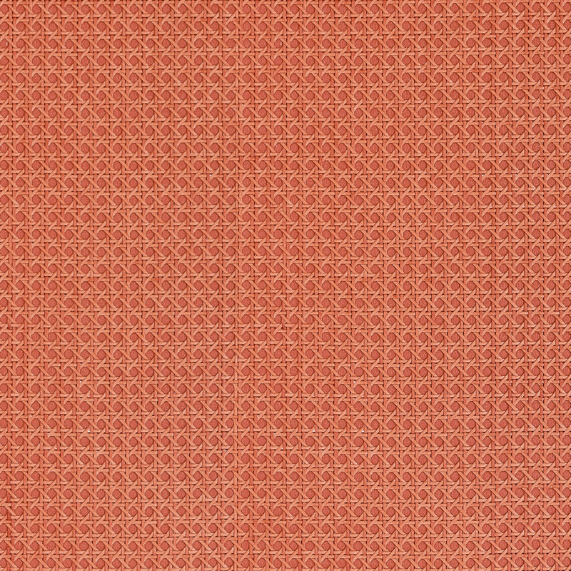 T10397 Paper Rattan Coral Grasscloth Resource 7 Wallpaper by Thibaut