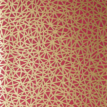 T10405 Aedan Modern Resource 2 Raspberry Wallpaper by Thibaut