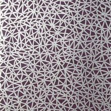 T10407 Aedan Modern Resource 2 Plum Wallpaper by Thibaut
