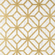 Mamora Trellis Cork Modern Resource 2 White on Metallic Gold Wallpaper by Thibaut