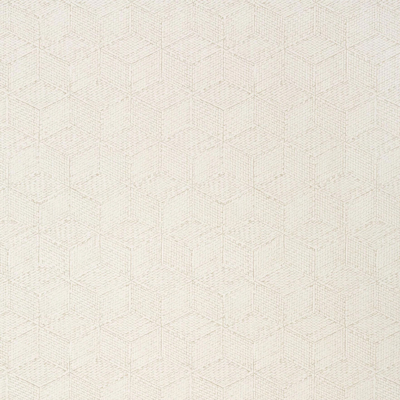 T10416 Milano Square Modern Resource 2 Off White Wallpaper by Thibaut