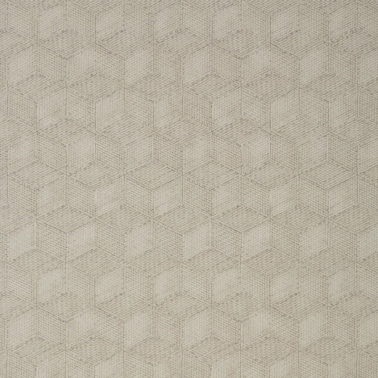T10418 Milano Square Modern Resource 2 Taupe Wallpaper by Thibaut