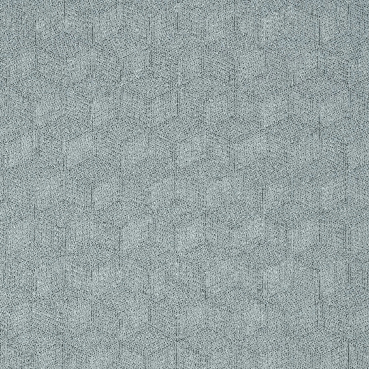 T10420 Milano Square Modern Resource 2 Spa Blue Wallpaper by Thibaut