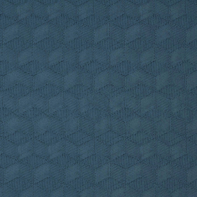 T10422 Milano Square Modern Resource 2 Navy Wallpaper by Thibaut