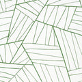 Jordan Modern Resource 2 Emerald on White Wallpaper by Thibaut