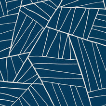 T10446 Jordan Modern Resource 2 Navy Wallpaper by Thibaut