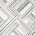 Telaio Modern Resource 2 Black Wallpaper by Thibaut