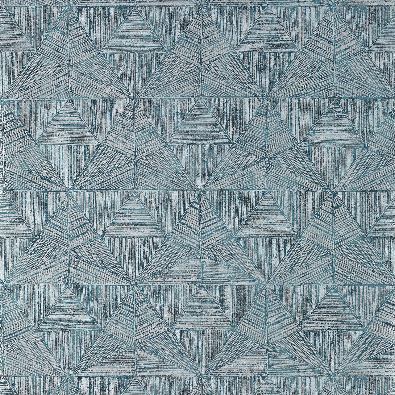 T10462 Crystalla Modern Resource 2 Metallic Silver on Mineral Wallpaper by Thibaut
