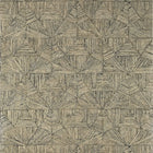 T10463 Crystalla Modern Resource 2 Metallic Pewter on Black Wallpaper by Thibaut