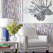 T10466 Aurora Modern Resource 2 Multi Wallpaper by Thibaut