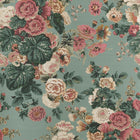 T10513 Hidcote Mineral Boxwood Wallpaper by Thibaut