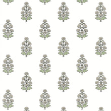 T10522 Audrey Beige Boxwood Wallpaper by Thibaut