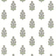 Audrey Beige Boxwood Wallpaper by Thibaut