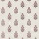 Audrey Blush Boxwood Wallpaper by Thibaut