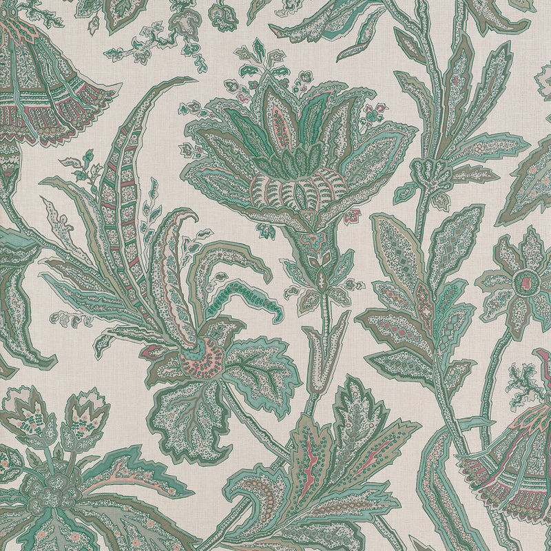T10544 Breckenridge Sage Boxwood Wallpaper by Thibaut