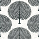 Mulberry Tree Ceylon Black and White Wallpaper by Thibaut