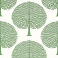 Mulberry Tree Ceylon Green Wallpaper by Thibaut