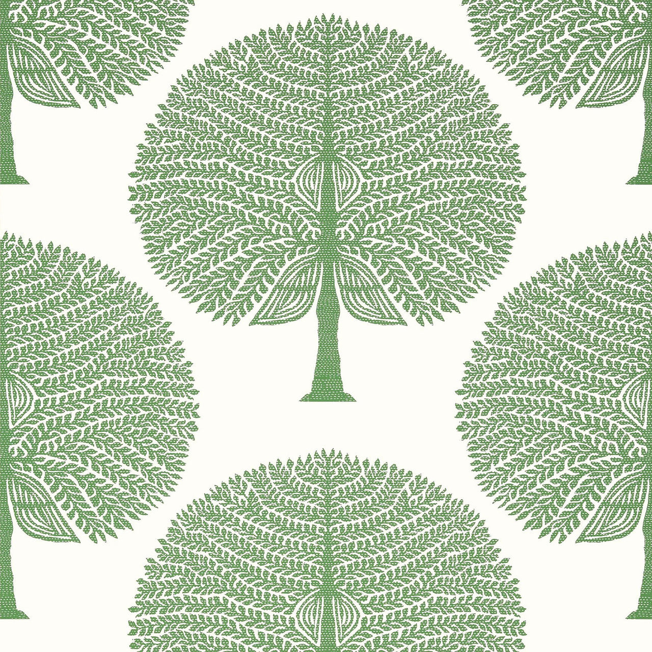 T10604 Mulberry Tree Ceylon Green Wallpaper by Thibaut