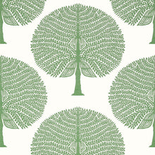 T10604 Mulberry Tree Ceylon Green Wallpaper by Thibaut