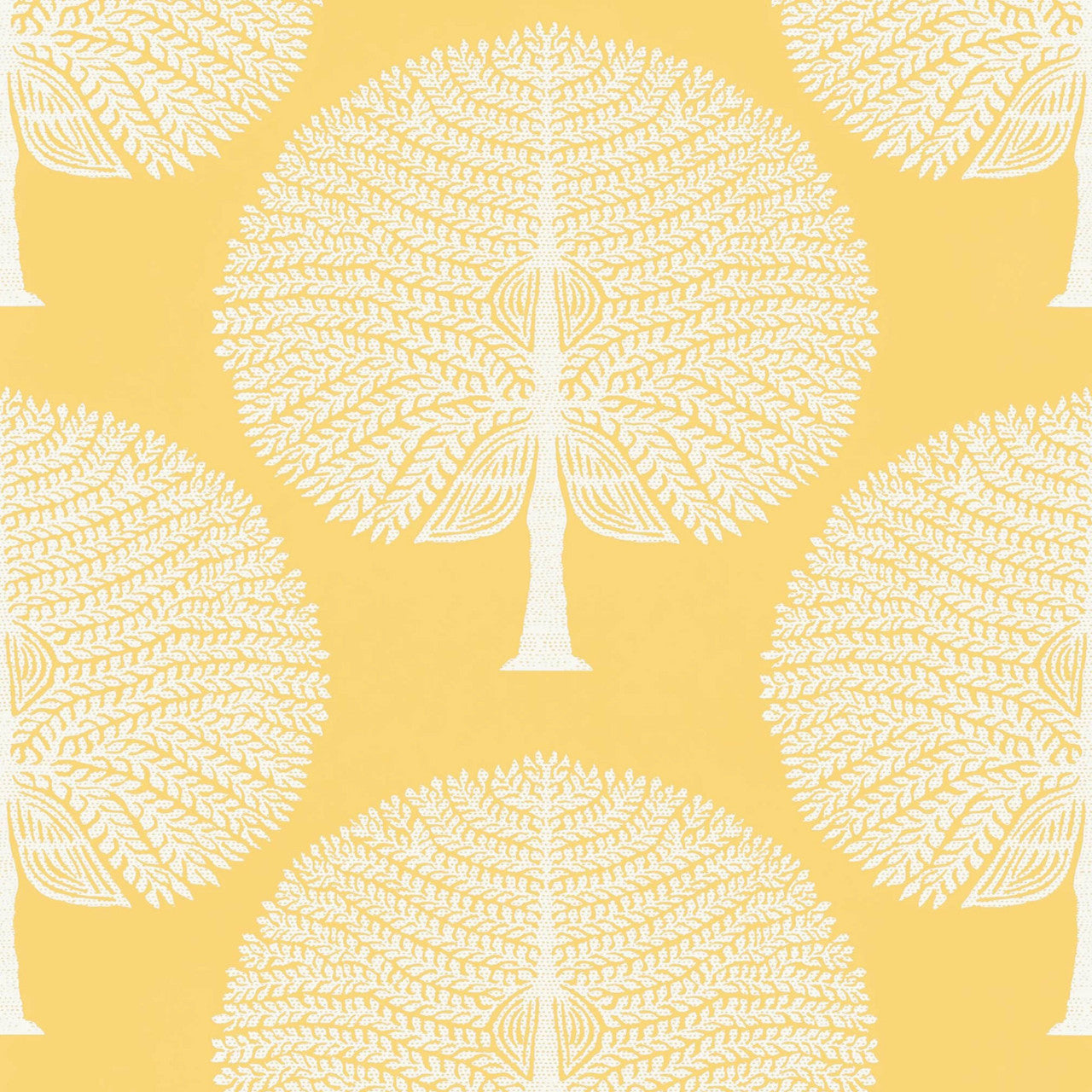 T10605 Mulberry Tree Ceylon Yellow Wallpaper by Thibaut