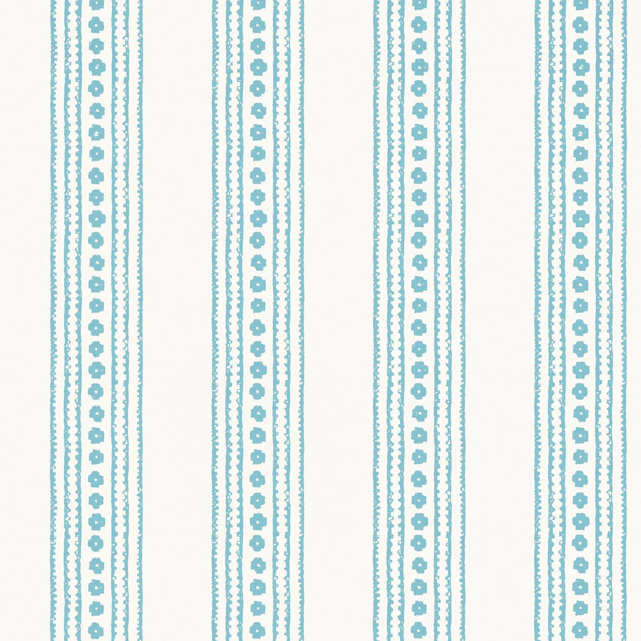 T10609 New Haven Stripe Ceylon Turquoise Wallpaper by Thibaut