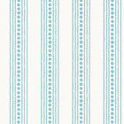 T10609 New Haven Stripe Ceylon Turquoise Wallpaper by Thibaut