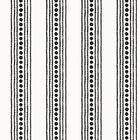 T10611 New Haven Stripe Ceylon Black Wallpaper by Thibaut