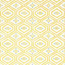 T10615 Pass A Grille Ceylon Yellow Wallpaper by Thibaut