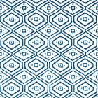 T10617 Pass A Grille Ceylon Navy Wallpaper by Thibaut