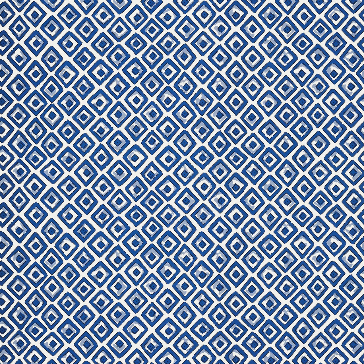 T10660 Indian Diamond Ceylon Blue Wallpaper by Thibaut