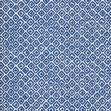 T10660 Indian Diamond Ceylon Blue Wallpaper by Thibaut