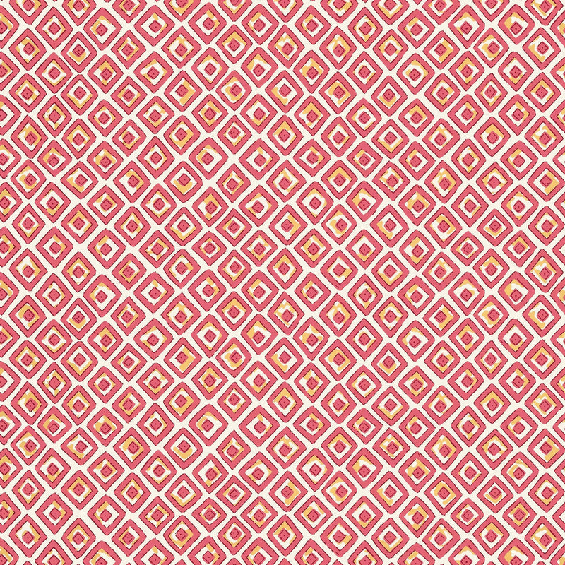 T10663 Indian Diamond Ceylon Pink Wallpaper by Thibaut